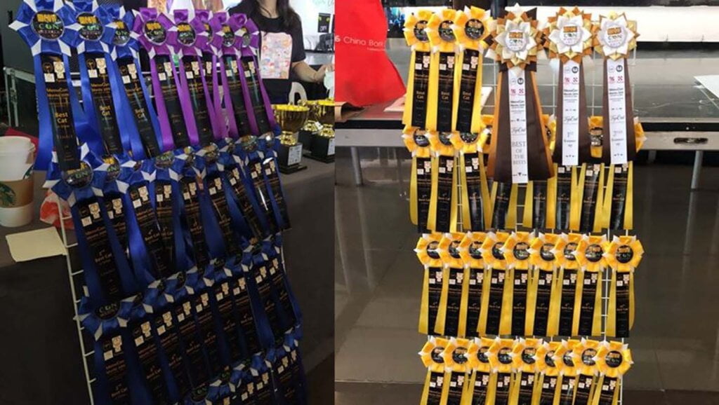 Award Ribbons For Meowcon2019