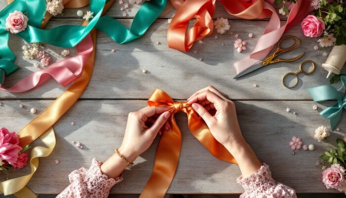 10 Quick Ribbon Handcrafts in 60 Minutes